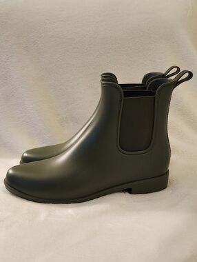 A New Day - Women's Olive Green Waterproof Chelsea Rain Boots